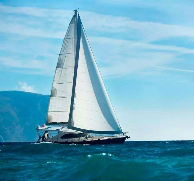 Черногория. Морская прогулка на яхте.